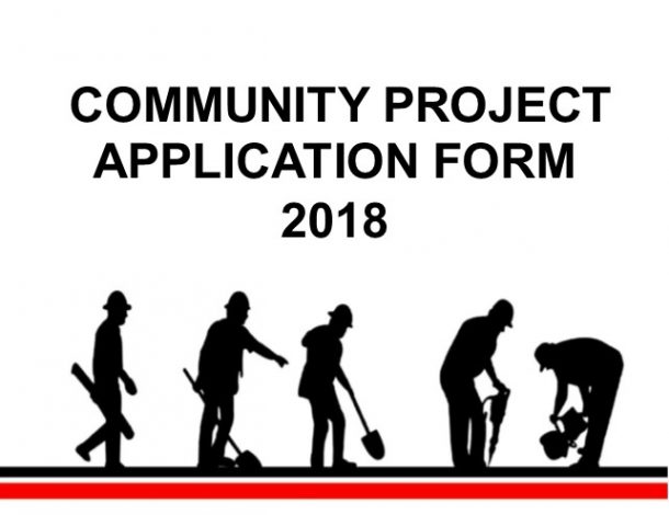 Image of Community Project Application Form 2018